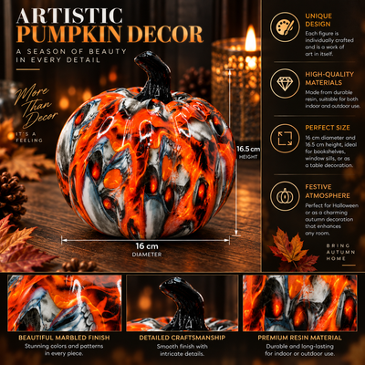 Decorative Resin Pumpkin Figurine