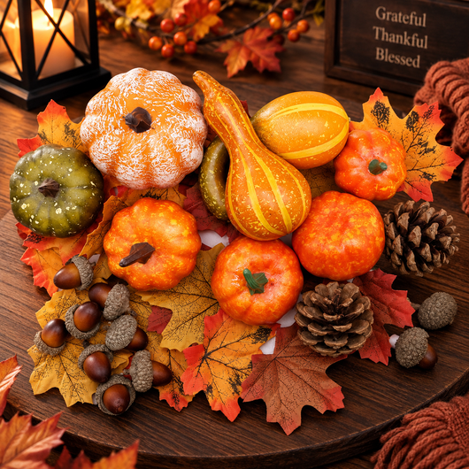 50 Piece Fall Harvest Decor Kit