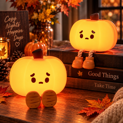 Silicone Pumpkin Mood Light