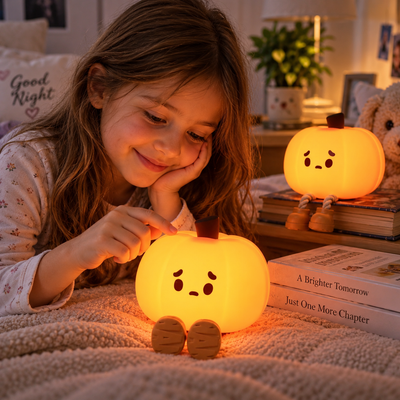 Silicone Pumpkin Mood Light