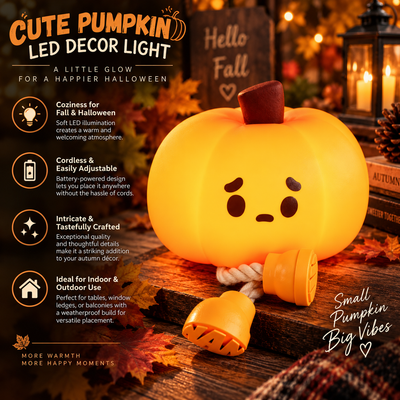 Silicone Pumpkin Mood Light