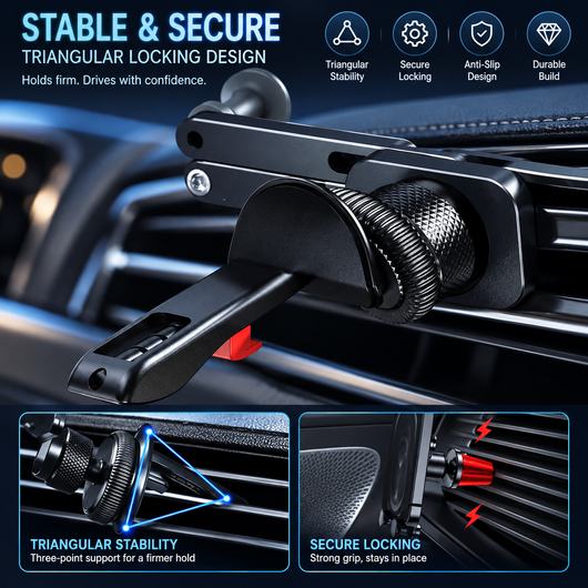Folding Vent Car Phone Mount