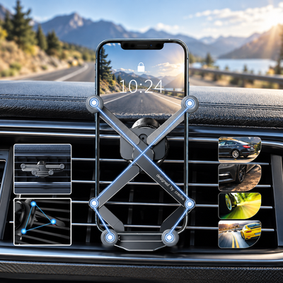 Folding Vent Car Phone Mount