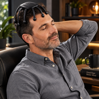 Cordless Electric Head Massager
