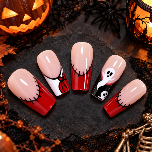 Halloween Press-On Nail Set