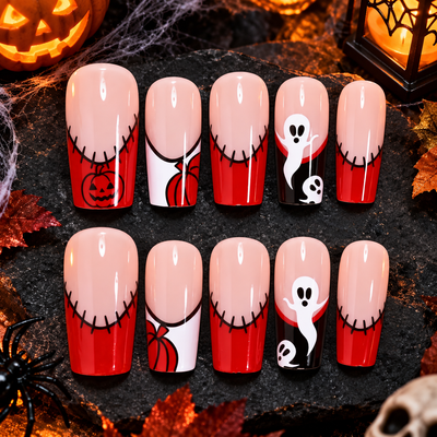Halloween Press-On Nail Set