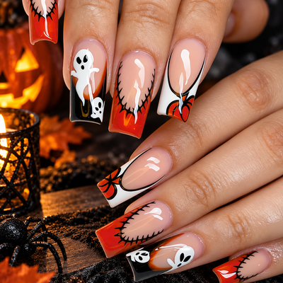 Halloween Press-On Nail Set