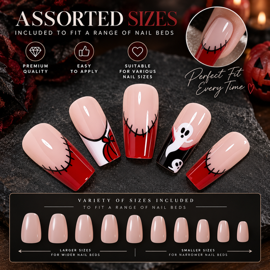 Halloween Press-On Nail Set