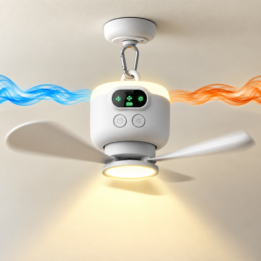 Rechargeable Hanging Camping Fan