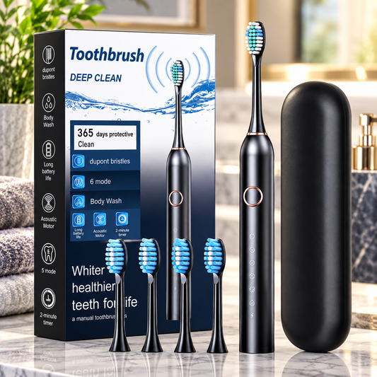 Sonic Electric Toothbrush Travel Set
