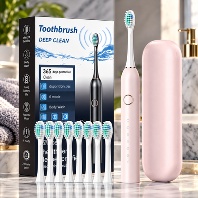 Sonic Electric Toothbrush Travel Set