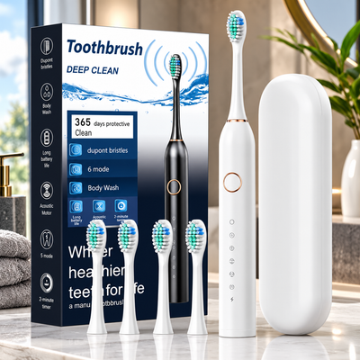 Sonic Electric Toothbrush Travel Set