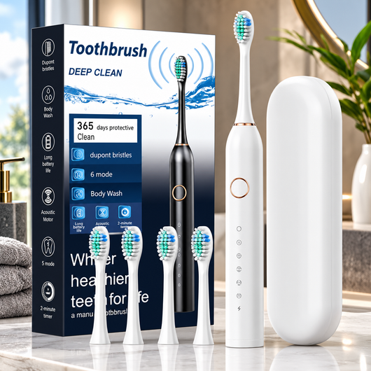 Sonic Electric Toothbrush Travel Set