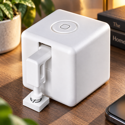 Smart Button Pusher Robot