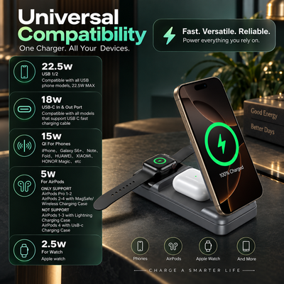 3-in-1 Wireless Charging Station