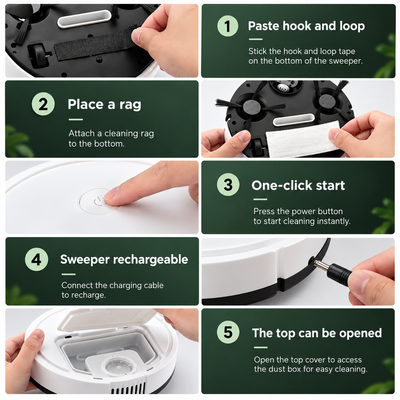 Mini Robot Vacuum Cleaner