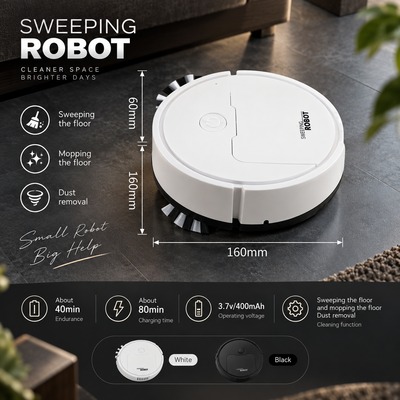 Mini Robot Vacuum Cleaner