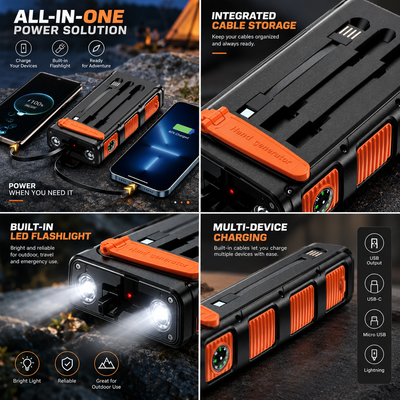 Hand Crank Power Bank