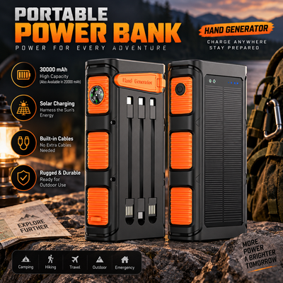 Hand Crank Power Bank