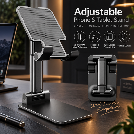Foldable Phone and Tablet Stand