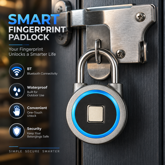 Bluetooth Fingerprint Padlock
