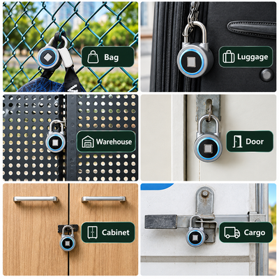 Bluetooth Fingerprint Padlock