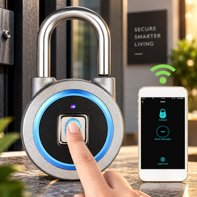 Bluetooth Fingerprint Padlock
