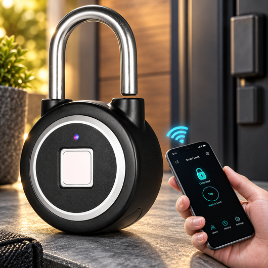 Bluetooth Fingerprint Padlock