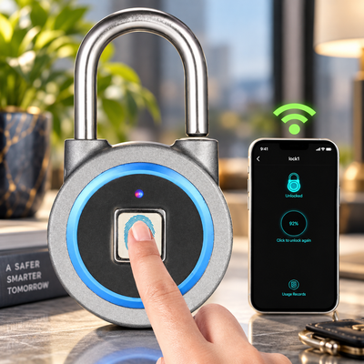 Bluetooth Fingerprint Padlock