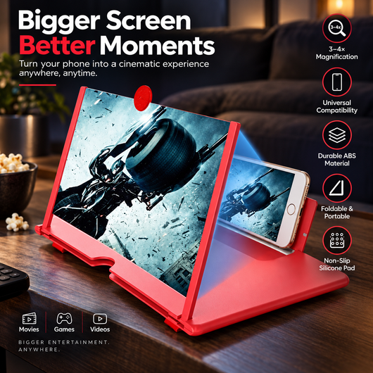 Foldable Phone Screen Magnifier