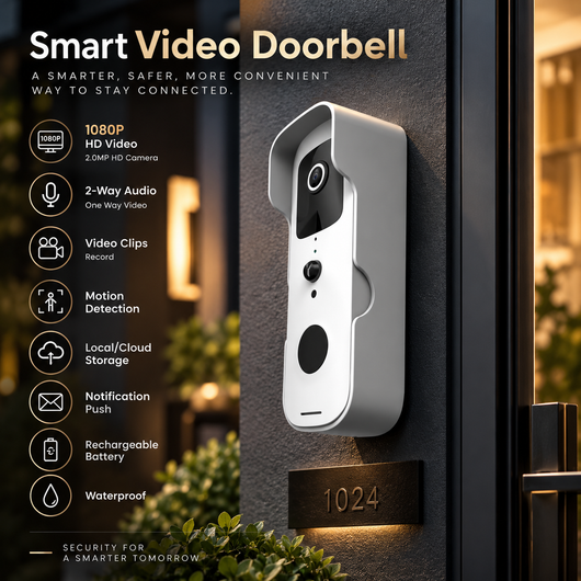 Wireless Video Doorbell Camera