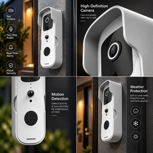 Wireless Video Doorbell Camera