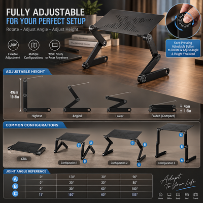 360 Adjustable Laptop Stand