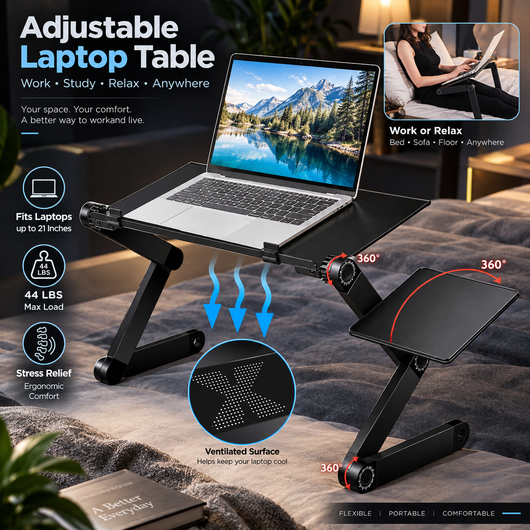 360 Adjustable Laptop Stand