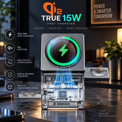3-in-1 Magnetic Cube Charging Stand