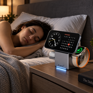 3-in-1 Magnetic Cube Charging Stand