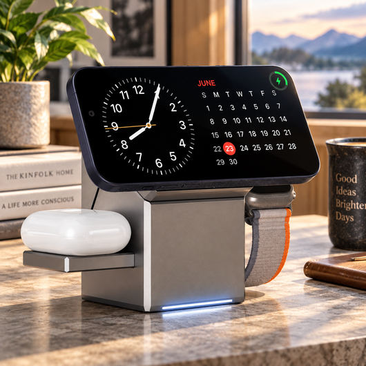 3-in-1 Magnetic Cube Charging Stand