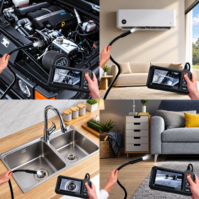 Endoscope Inspection Camera with Light