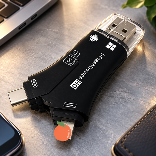 4-in-1 SD Card Reader Adapter
