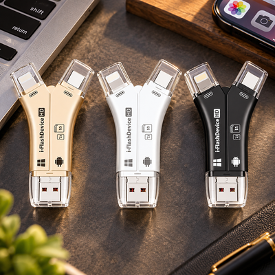 4-in-1 SD Card Reader Adapter
