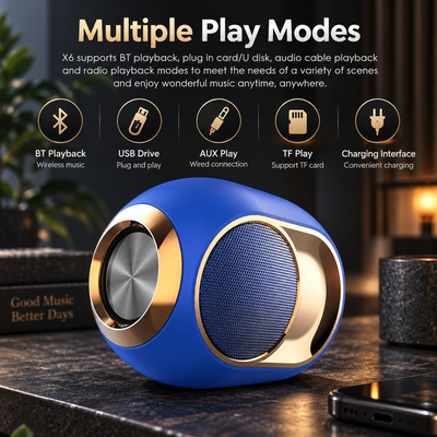 Portable Orb Bluetooth Speaker