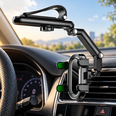 Sun Visor Car Phone Holder