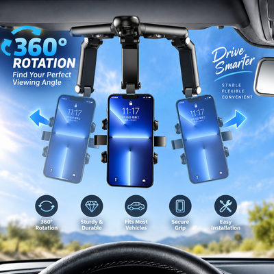 Sun Visor Car Phone Holder