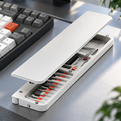 Keyboard Wrist Rest with Cleaning Kit