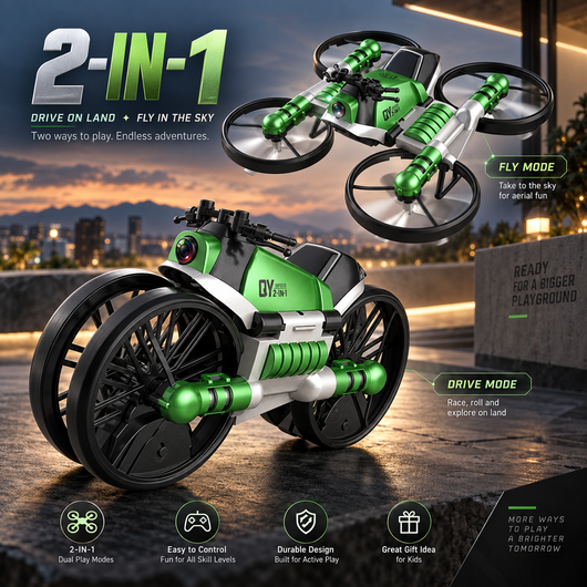 2-in-1 Mini Foldable Drone