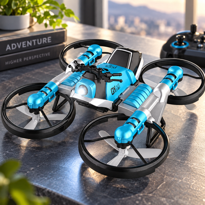 2-in-1 Mini Foldable Drone