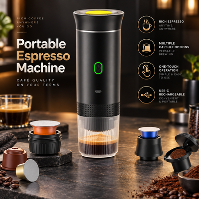 Portable Electric Espresso Maker