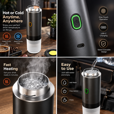 Portable Electric Espresso Maker