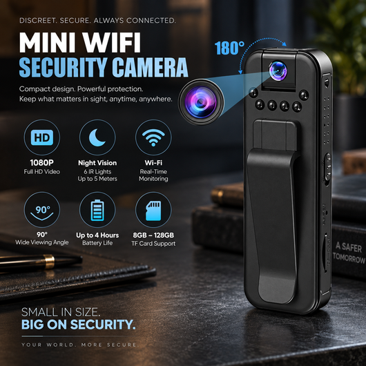Mini Body Camera with Night Vision