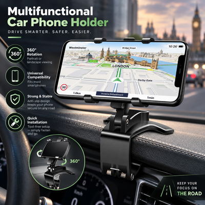 Dashboard Clamp Phone Mount